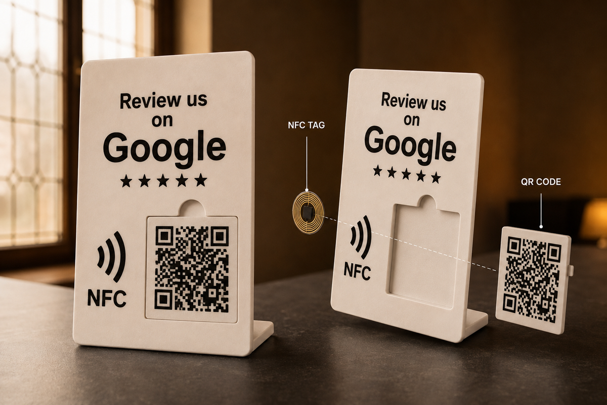 QR/NFC Stand